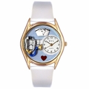 Nurse Blue Watch Classic Gold Style C 0610002