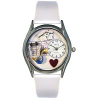 Nurse Blue Watch Classic Silver Style S 0610002
