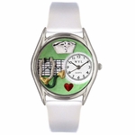 Nurse Green Watch Classic Silver Style S 0610031 Nurse Green Watch Classic Silver Style S 0610031