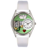 Nurse Green Watch Classic Silver Style S 0610031
