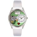 Nurse Green Watch Classic Silver Style S 0610031 Nurse Green Watch Classic Silver Style S 0610031