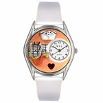 Nurse Orange Watch Classic Silver Style S 0610033 Nurse Orange Watch Classic Silver Style S 0610033