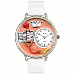 Nurse Orange Watch in Gold or Silver Unisex U 0620043 Nurse Orange Watch in Gold or Silver Unisex U 0620043
