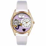 Nurse Purple Watch Classic Gold Style C 0610032 Nurse Purple Watch Classic Gold Style C 0610032