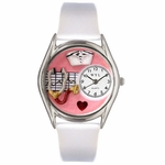 Nurse Red Watch Classic Silver Style S 0610030 Nurse Red Watch Classic Silver Style S 0610030