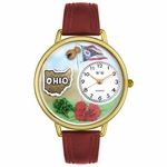 Ohio State Watch in Gold or Silver Unisex G 1410035