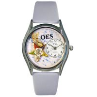 Order of the Eastern Star Watch Classic Silver Style S 0710008