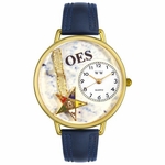 Order of the Eastern Star Watch in Gold or Silver Unisex G 0710010