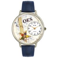 Order of the Eastern Star Watch in Silver Unisex U 0710010