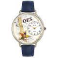 Order of the Eastern Star Watch in Silver Unisex U 0710010 Order of the Eastern Star Watch in Silver Unisex U 0710010