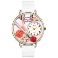 P.E. Teacher Watch in Silver Unisex U 0630017