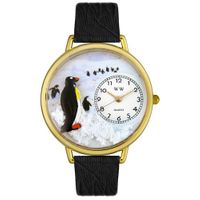 Penguin Watch in Gold or Silver Unisex G 0140006