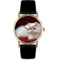 Persian Cat Print Watch in Gold Classic P 0120025 Persian Cat Print Watch in Gold Classic P 0120025