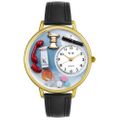 Pharmacist Watch in Gold or Silver Unisex G 0620014 Pharmacist Watch in Gold or Silver Unisex G 0620014