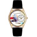 Physical Therapist Watch Classic Gold Style C 0610006 Physical Therapist Watch Classic Gold Style C 0610006