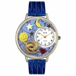 Pisces Watch in Silver Unisex U 1810009 Pisces Watch in Silver Unisex U 1810009
