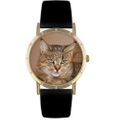 Pixie Bob Cat Print Watch in Gold Classic P 0120053 Pixie Bob Cat Print Watch in Gold Classic P 0120053