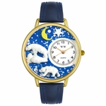 Polar Bear Watch in Gold or Silver Unisex G 0150002 Polar Bear Watch in Gold or Silver Unisex G 0150002