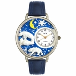 Polar Bear Watch in Silver Unisex U 0150002 Polar Bear Watch in Silver Unisex U 0150002
