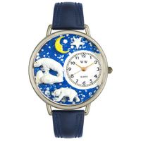 Polar Bear Watch in Silver Unisex U 0150002