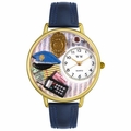 Police Officer Watch in Gold or Silver Unisex G 0610016 Police Officer Watch in Gold or Silver Unisex G 0610016