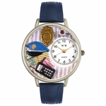 Police Officer Watch in Silver Unisex U 0610016 Police Officer Watch in Silver Unisex U 0610016