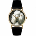 Poodle Print Watch in Gold Classic P 0130059 Poodle Print Watch in Gold Classic P 0130059
