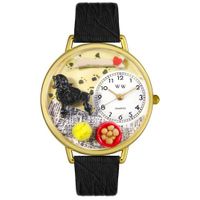 Poodle Watch in Gold or Silver Unisex G 0130059
