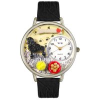Poodle Watch in Silver Unisex U 0130059