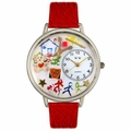 Preschool Teacher Watch in Silver Unisex U 0640003 Preschool Teacher Watch in Silver Unisex U 0640003