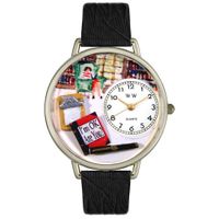 Psychiatrist Watch in Silver Unisex U 0610010