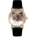 Ragdoll Cat Print Watch in Gold Classic P 0120049 Ragdoll Cat Print Watch in Gold Classic P 0120049