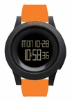 REACT! RA3030 LED Sport Orange Silicone Band Mens Watch