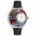 Republican Watch in Gold or Silver Unisex U 1110003 Republican Watch in Gold or Silver Unisex U 1110003