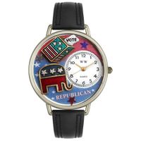 Republican Watch in Gold or Silver Unisex U 1110003