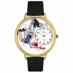 Respiratory Therapist Watch in Gold or Silver Unisex G 0620028 Respiratory Therapist Watch in Gold or Silver Unisex G 0620028