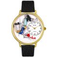 Respiratory Therapist Watch in Gold or Silver Unisex G 0620028 Respiratory Therapist Watch in Gold or Silver Unisex G 0620028