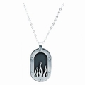 Riana Mens Dog Tag Designer Pendant Necklace Riana Mens Dog Tag Designer Pendant Necklace