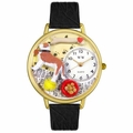 Saint Bernard Watch in Gold or Silver Unisex G 0130070 Saint Bernard Watch in Gold or Silver Unisex G 0130070