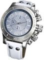 Sarastro AQ101142G Mens White Leather Watch Sarastro AQ101142G Mens White Leather Watch