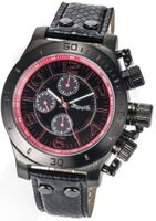Sarastro AQ101143G Mens Black Leather Watch