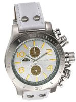 Sarastro AQ101147G Mens White Leather Watch