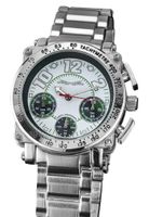 Sarastro AQ201854G Mens Silver Bracelet Watch