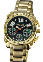 Sarastro AQ201855G Mens Gold Bracelet Watch