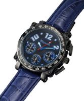 Sarastro AQ201856G Mens Blue Leather Watch