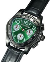 Sarastro AQ202504G Mens Black Leather Watch