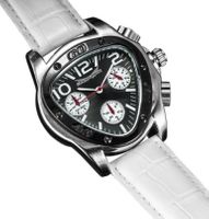 Sarastro AQ202505G Mens White Leather Watch