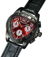 Sarastro AQ202506G Mens Black Leather Watch