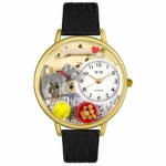 Schnauzer Watch in Gold or Silver Unisex G 0130066 Schnauzer Watch in Gold or Silver Unisex G 0130066