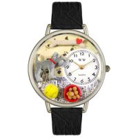 Schnauzer Watch in Silver Unisex U 0130066